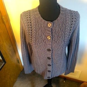 Oxford-Fulham cardigan sweater.